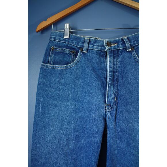 Vintage 80s Coca‑Cola Jeans | High‑Waist Straight Leg Medium Wash Denim | 28" - Picture 5 of 8
